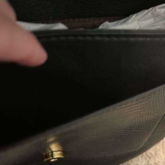 Rachel Zoe IRIM Black Crossbody Bag with Gold Ring Accent NWT - Picture 11 of 14